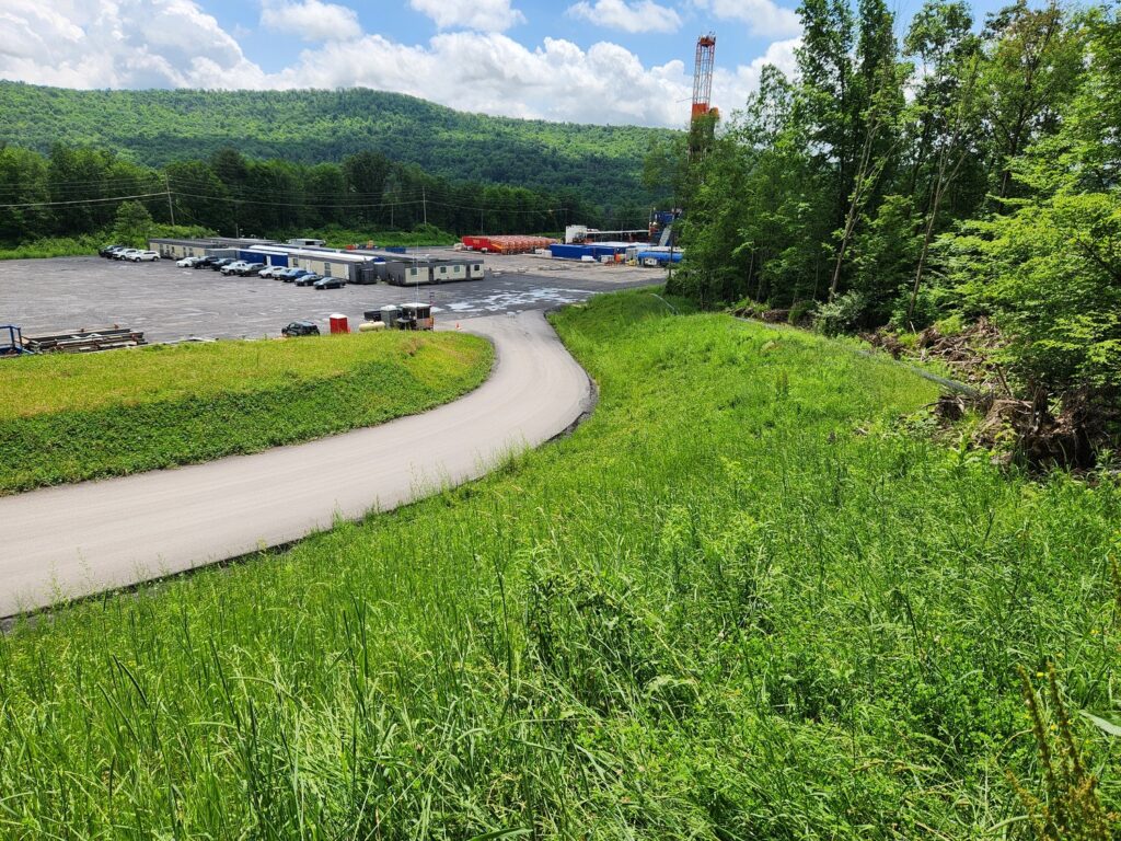 oil and gas pad site