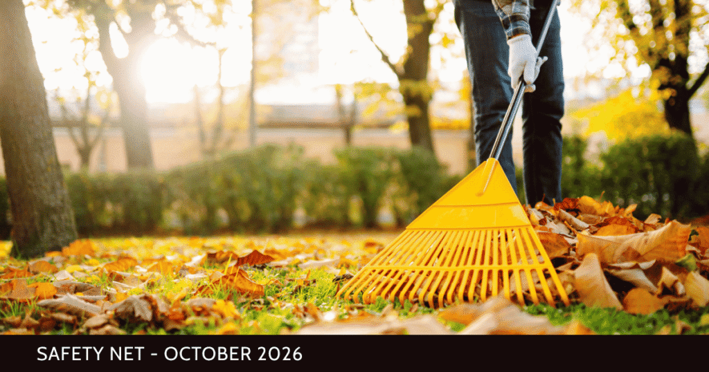 Fall home safety and seasonal yard cleanup